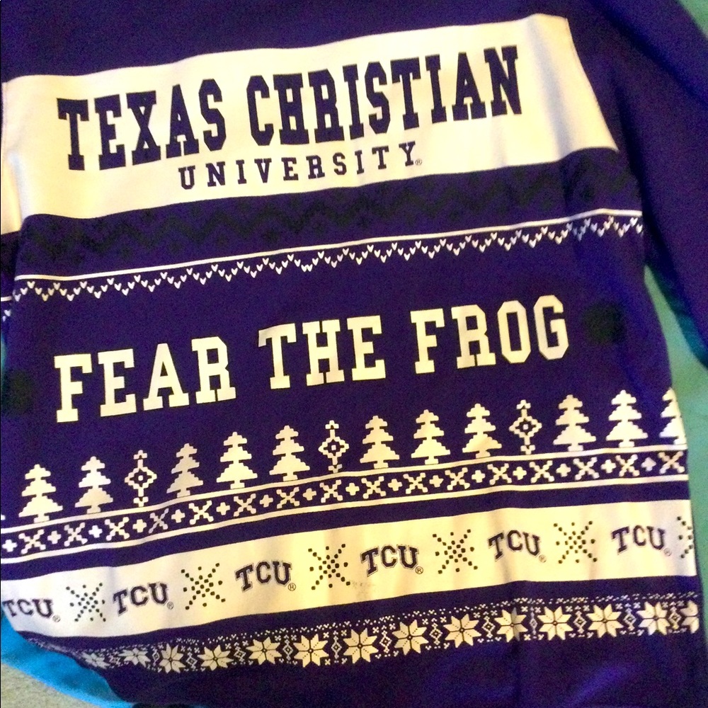 TCU sweatshirt